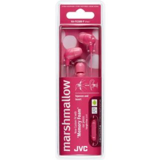 JVC HA-FX38M-P-E Marshmallow Headphones with remote & microphone Pink (HA-FX38M-P-E)