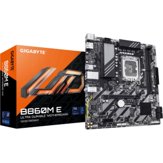 Gigabyte B860M E 1.0 Motherboard Intel LGA1851 / B860 / DDR5 / 4×DIMM / microATX (B860ME)