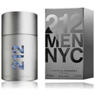 Carolina Herrera 212 Men Perfume EDT 50 ml (8411061896259)