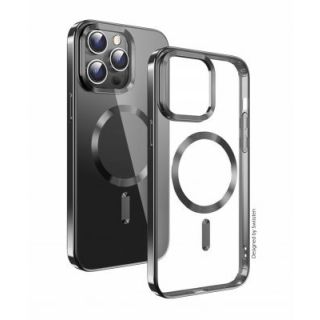 Swissten Clear Jelly Magstick Metallic Case for Samsung Galaxy S25 Plus 5G (33001728)