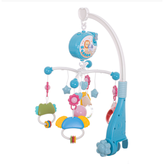 RoGer Carousel star design lullabies + remote control (RO-5469BL)