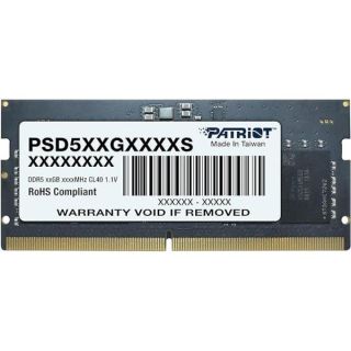 Patriot Memory Signature RAM 16GB / DDR5 / 4800MHz / CL40 / 1.1v (PSD516G480081S)