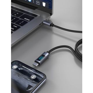 Swissten LCD Cable USB-C - USB-C 1.5m (71551074)