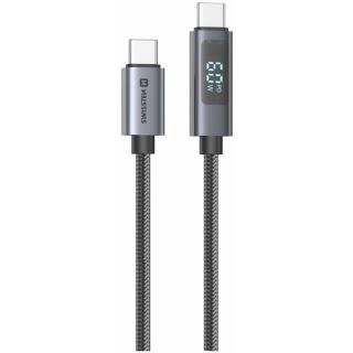 Swissten LCD Cable USB-C - USB-C 1.5m (71551074)