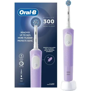 Braun Oral-B Vitality Pro Electric Toothbrush (D 103.413.3 Lilac)