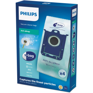 Philips S-bag FC8022/04 Vacuum Cleaner Bags 4pcs (FC8022/04)