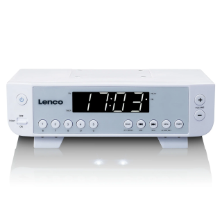 Lenco KCR-11WH Portable Radio (KCR-11WH)