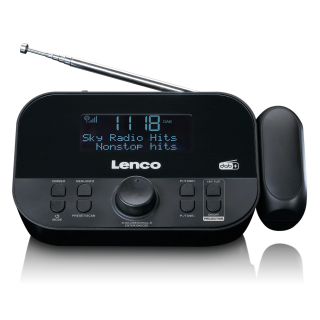 Lenco CR-615BK Radio clock (CR-615BK)