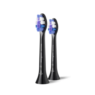 Philips Sensitive HX6052/88 Suporti Electric toothbrush heads 2 pcs / black (HX6052/88)