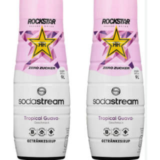 SodaStream Rockstar Energy Syrup Guava Zero 440ml (7290113762350)
