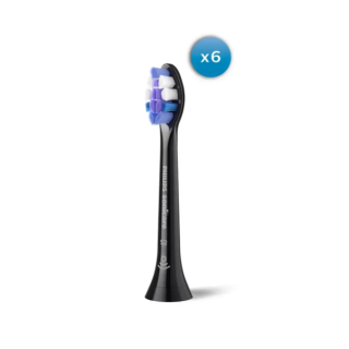 Philips Sensitive HX6056/88 Electric toothbrush heads 6 pcs / black (HX6056/88)