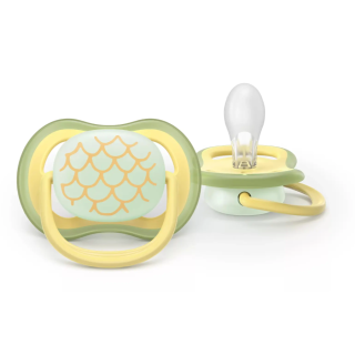 Philips Avent Ultra Air Night Neutral Pacifier 0-6M / 2 pcs (SCF376/27)