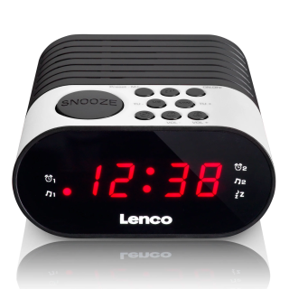 Lenco CR-07 White Radio clock (CR-07 White)