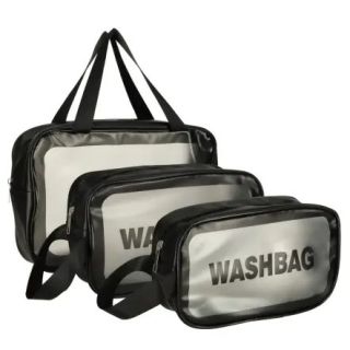 RoGer Cosmetic bag set black (RO4064)