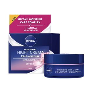Nivea Nourishing & Regenerating Night Cream 50ml (9005800227344)