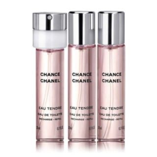 Chanel Chance Eau Tendre Perfume EDT 3 x 20 ml (3145891263053)
