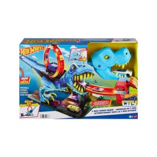 Hot Wheels City T-Rex Loop And Stunt HKX42 Playset (194735109678)