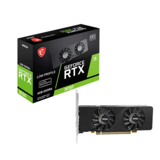 MSI GeForce RTX 3050 Graphics card 6GB GDDR6 (RTX3050LPE6GOC)