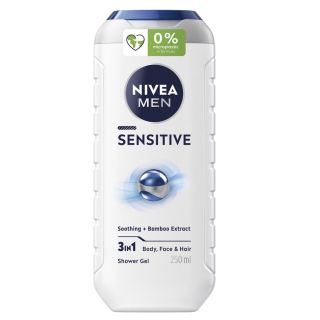 Nivea Men Sensitive Shower Gel 250ml (4005808782581)