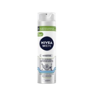 Nivea Men Sensitive 3-Day Beard Shave Gel 200ml (9005800308432)