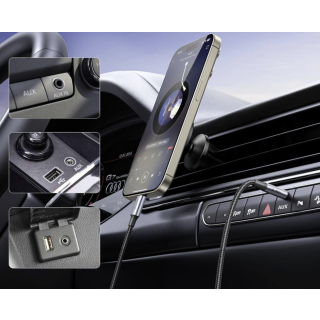 iPeax Adapter USB-C to 3.5 mm Jack 1.5m (90010139)