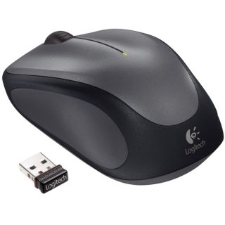 Logitech M235 Wireless Computer Mouse Grey (910-002201)