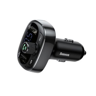 Baseus T-Typed Car FM Transmitter 3.4A / USB Flash / SD / Bluetooth (CCALL-TM01)