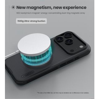 Nillkin Super Frosted PRO Magnetic Back Cover for Apple iPhone 17 Pro (57983127616)