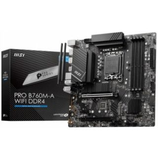 MSI Pro B760M-A WiFi Motherboard (PROB760M-AWIFIDDR4)