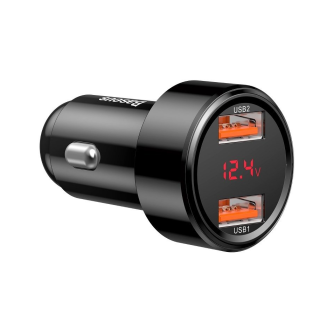 Baseus Magic Car Charger 2x USB / QC /  3.0 / 45W (CCMLC20A-01)