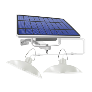 Forever Light SUNARI Solar Double Lamp LED / FLS-80 / 6W / 520lm / 4500K / 5500mAh (RTV100385)