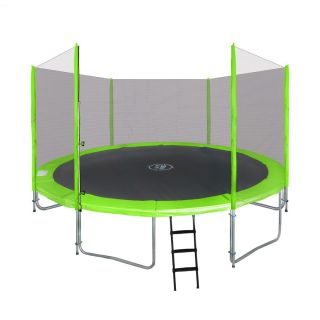 RoGer Trampoline with an External Safety Net and a Ladder 366cm (RO-12FT-GE)