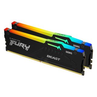 Kingston DDR5 16GB 2 x 8GB Dual-Kit Beast RGB RAM memory (KF560C36BBEAK2-16)