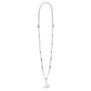 Guess Crossbody Strap Pear and 4G Charm / White (GUUCMDW4CH)