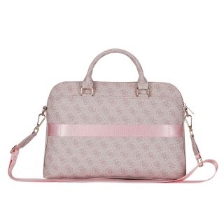 Guess PU 4G Triangle Logo Computer Bag 13/14/15" / Pink (GUCB15P4DPTP)