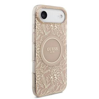Guess IML Flowers Allover Strap MagSafe Case for iPhone Air / Pink (GUHMP17MHCPOFPP)