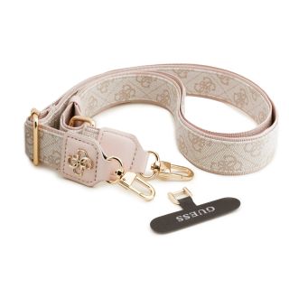 Guess Crossbody Strap PU 4G Metal Logo / Pink (GUUCNP4AGMP)