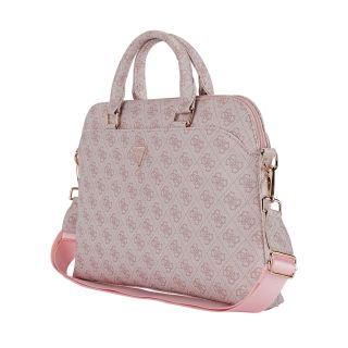 Guess PU 4G Triangle Logo Computer Bag 13/14/15" / Pink (GUCB15P4DPTP)