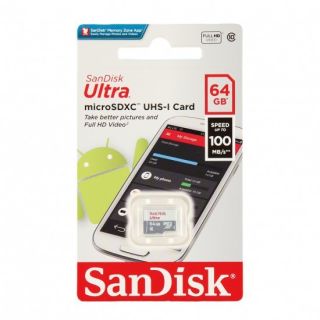 SanDisk Ultra microSD 64GB Memory Card (SDSQUNR-064G-GN3MN)