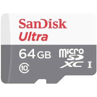 SanDisk Ultra microSD 64GB Memory Card (SDSQUNR-064G-GN3MN)