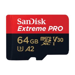 SanDisk Extreme Pro Memory card microSDXC 64GB (SDSQXCU-064G-GN6MA)