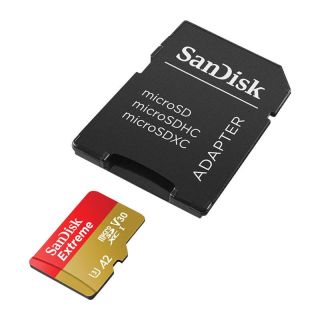 SanDisk Extreme Memory card microSDXC + Adapter 128 GB (SDSQXAA-128G-GN6AA)