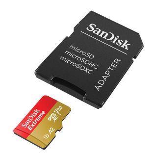 SanDisk Extreme Memory card microSDXC + Adapter 512 GB (SDSQXAV-512G-GN6MA)