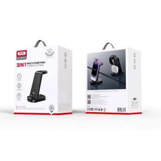 XO WX035 3in1 Charging Stand Lightning 15W (WX035)