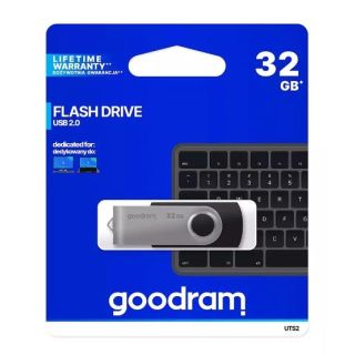 Goodram 32GB UTS2  USB 2.0 Flash Memory (UTS2-0320K0R11)