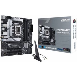 Asus Motherboard PRIME B660M-A WIFI D4 / mATX / LGA 1700 (90MB1AE0-M0EAY0)