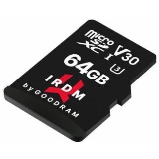 GoodRam microSDXC 64GB Memory Card + Adapter (IR-M3AA-0640R12)