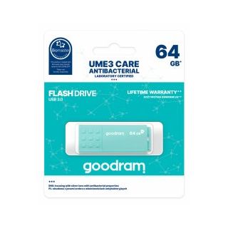 Goodram 64GB UME3 Care USB 3.0 Flash Memory (UME3-0640CRR11)