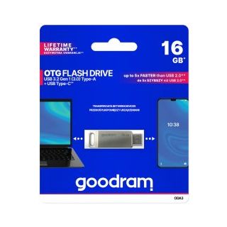 Goodram 16GB ODA3 USB 3.2 Flash Memory (ODA3-0160S0R11)
