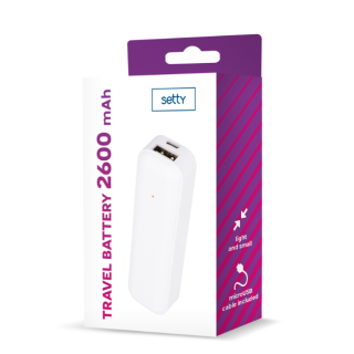 Setty Power Bank 2600 mAh (GSM103262)